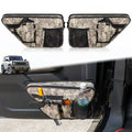AUFER Front Door Storage Bags For Ford Bronco 2/4 Door Door Side Organizer Box