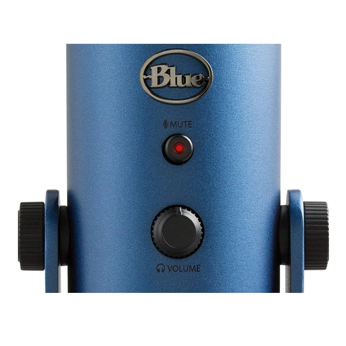 Blue Microphones Yeti Microphone (Midnight Blue) with Boom Arm Stand; Pop Filter and Shock Mount