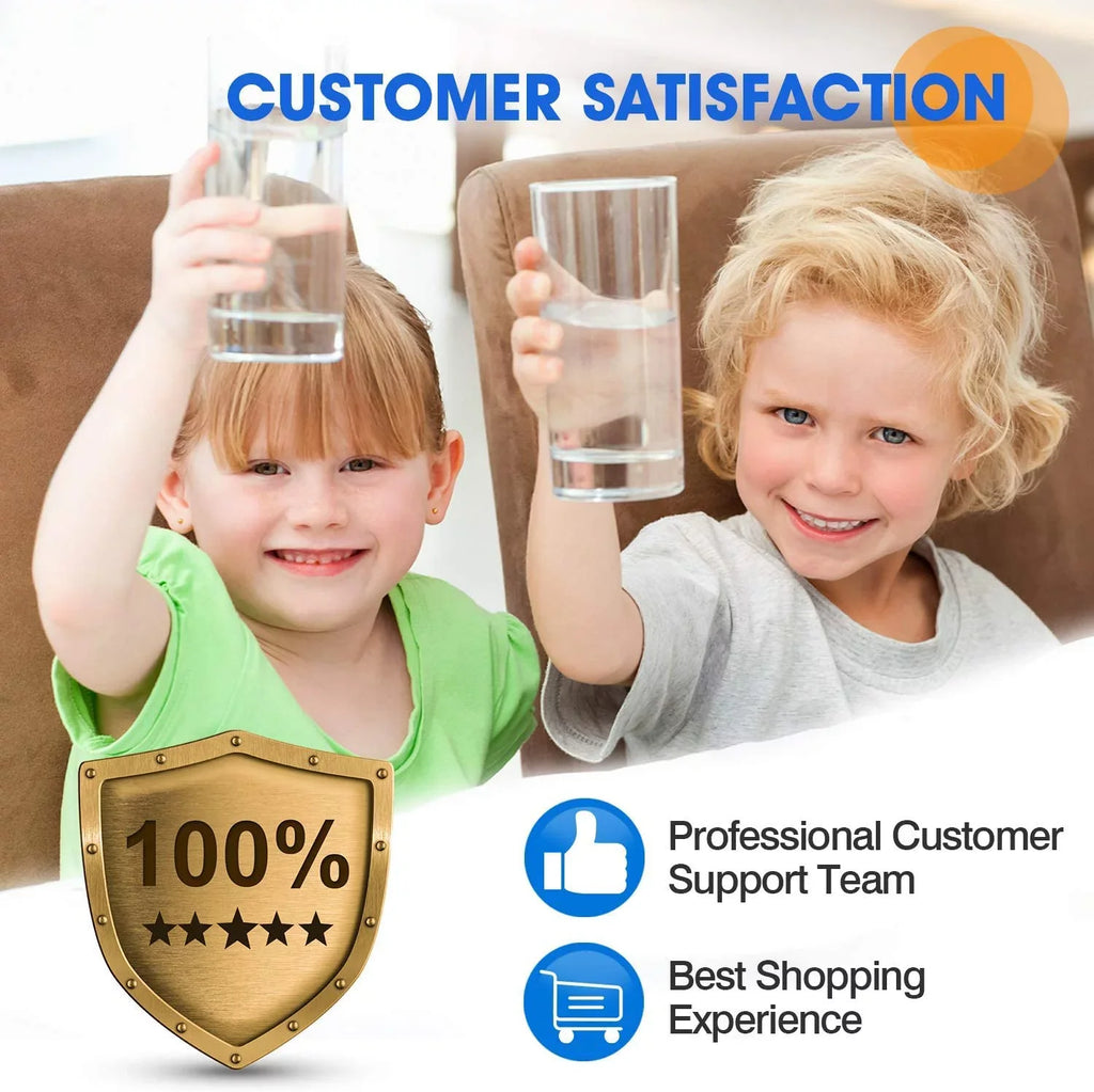 5 Micron 4.5" x 10" Whole House String Wound Sediment Filter for Well Water; Replacement Cartridge for 84637; WPX5BB97P; PC10; 355214-45; 355215-45; WP10BB97P; WP5BB97P; 3Pack