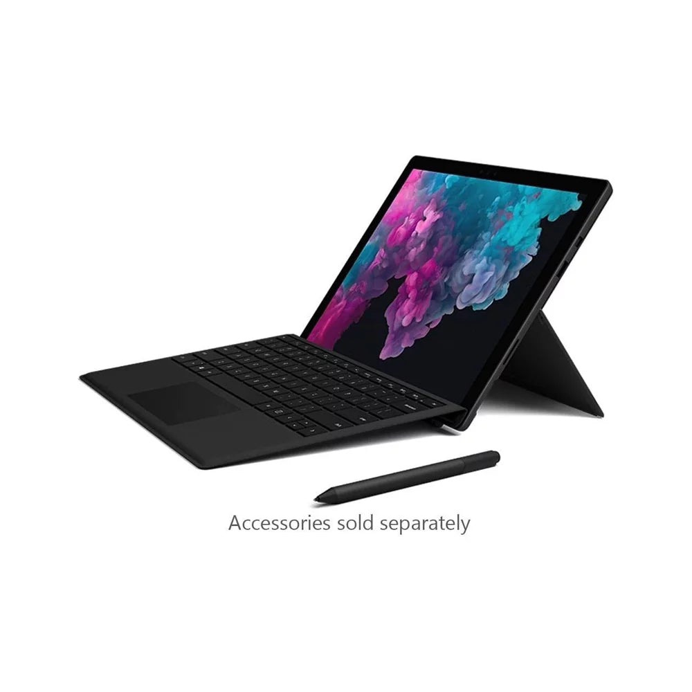 Microsoft surface pro-6 retail tablet intel:i7-8650u/ci7-1.90 16GB/onboard 512GB/SSD 802.11ac+bt 2xwebcam intel-UHD620 12.3pixelsense/touch (pen not included) Windows 10 Home 64-bit Black