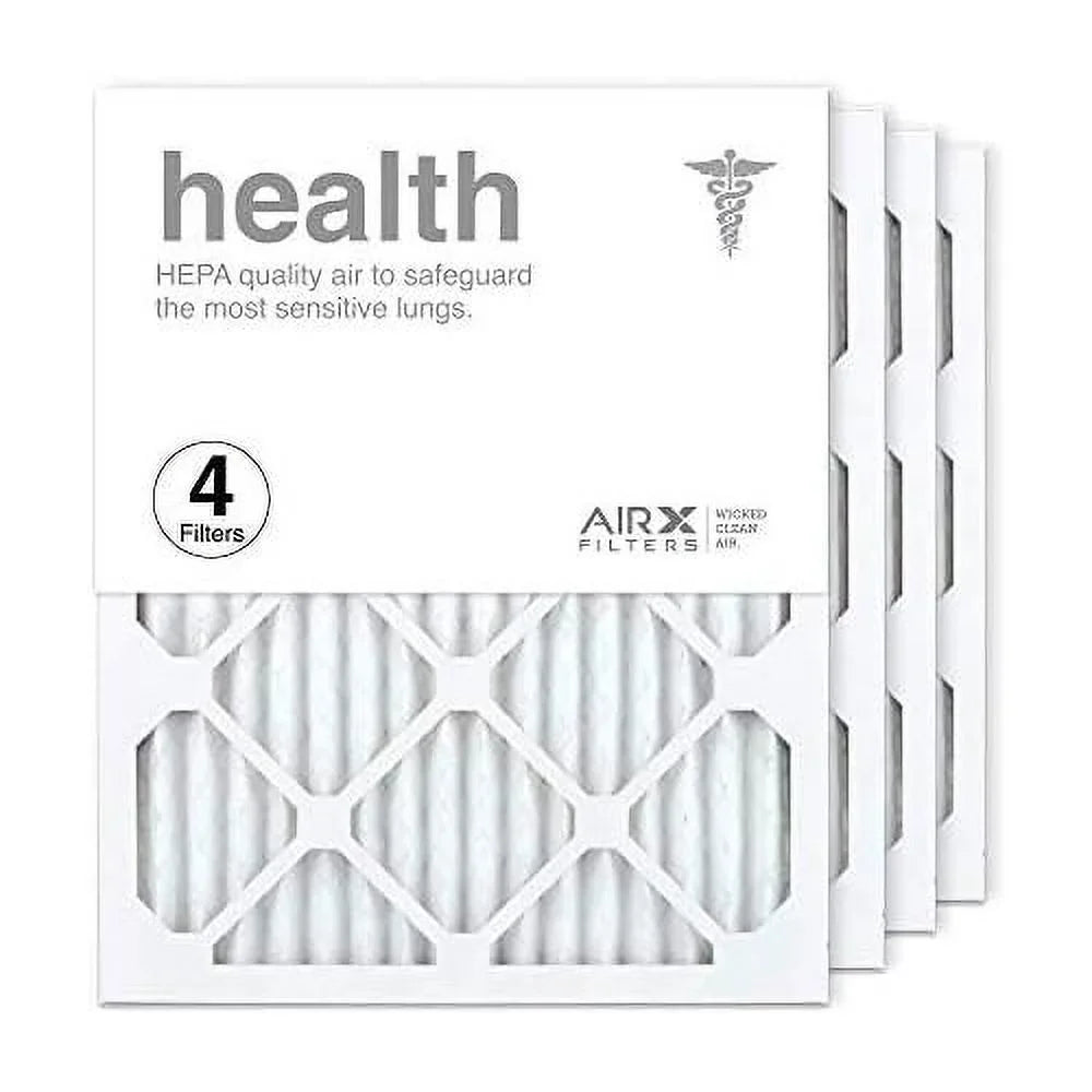 16X20x1 Air Filter MERV 13 Pleated HV Furne Air Filter; Health 4-Pk Made In The