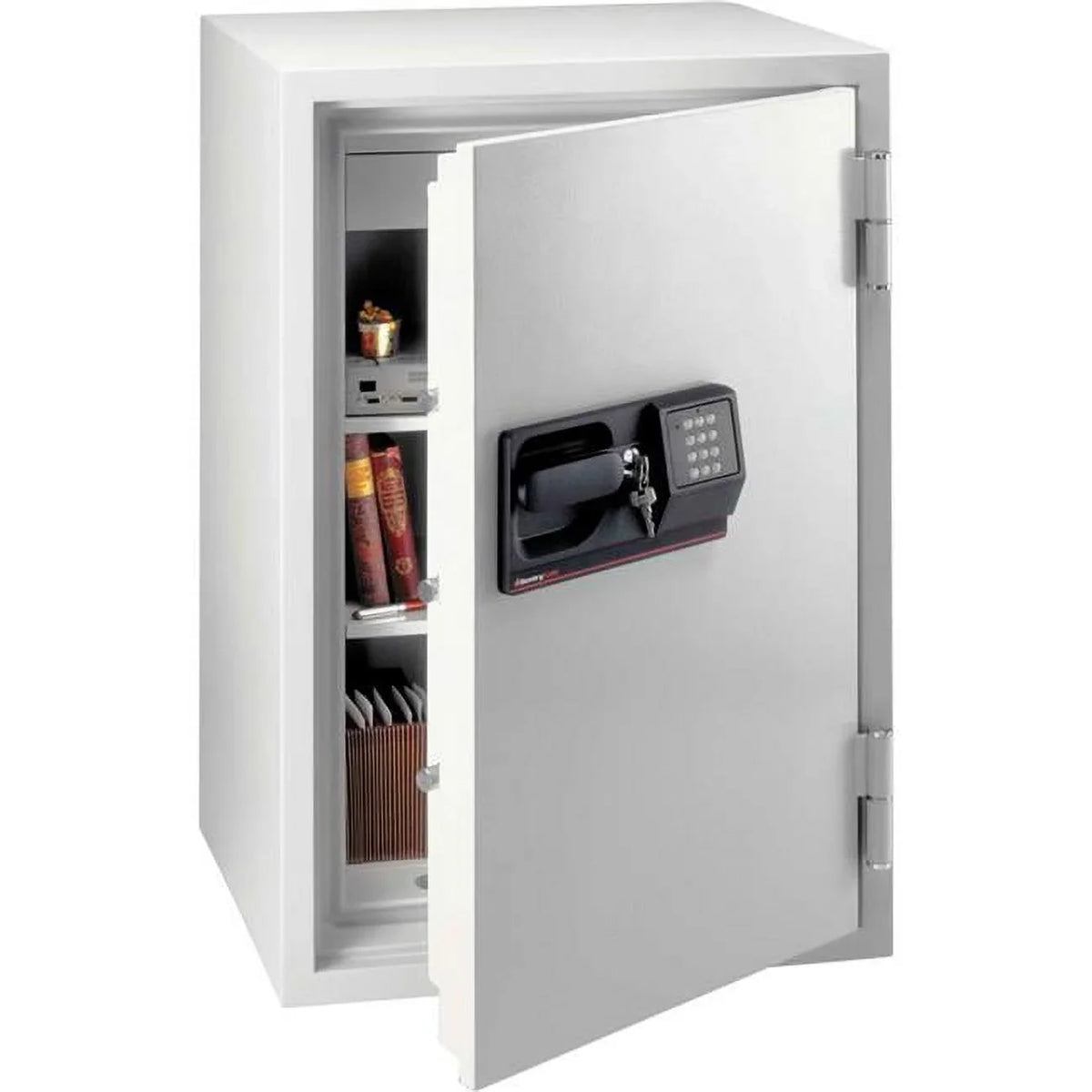 SentrySafe Commercial Fire Safe S7771 Electronic Lock; Light Gray - 25.43 x 23.43 x 39.81 in.