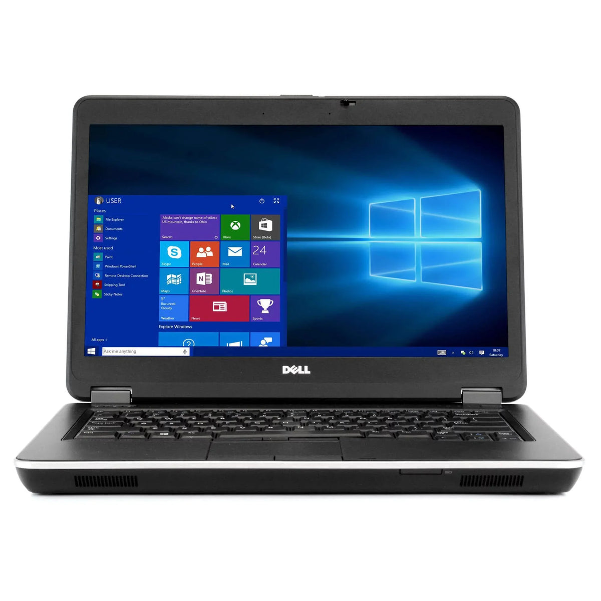 Dell Latitude E6440 Laptop Computer; 2.60 GHz Intel i5 Dual Core Gen 4; 4GB DDR3 RAM; 500GB SATA Hard Drive; Windows 10 Home 64 Bit; 14" Screen (Used)