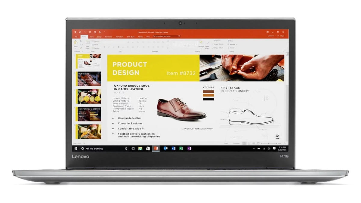Lenovo ThinkPad T470s Windows 7 Pro Laptop - Intel Core i7-7600U; 20GB RAM; 256GB PCIe NVMe SSD; 14" IPS WQHD (2560x1440) Matte Display; Fingerprint Reader; Smart Card Reader; Silver Color