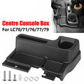 Car Center Console Organizer Box Replacement for Toyota Land Cruiser LC70 LC71 LC76; Interior Centre Console Storage Box; Black