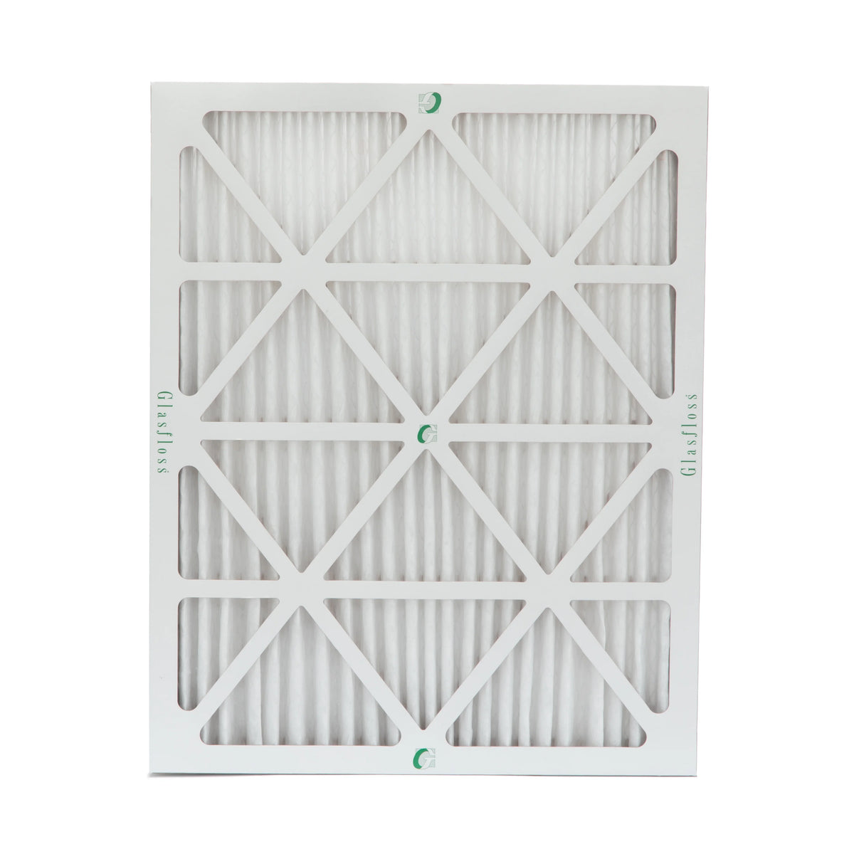 12 Pack of 18x20x2 MERV 13 Pleated 2" foot Air Filters by Glasfloss. Actual Size: 17-1/2 x 19-1/2 x 1-3/4