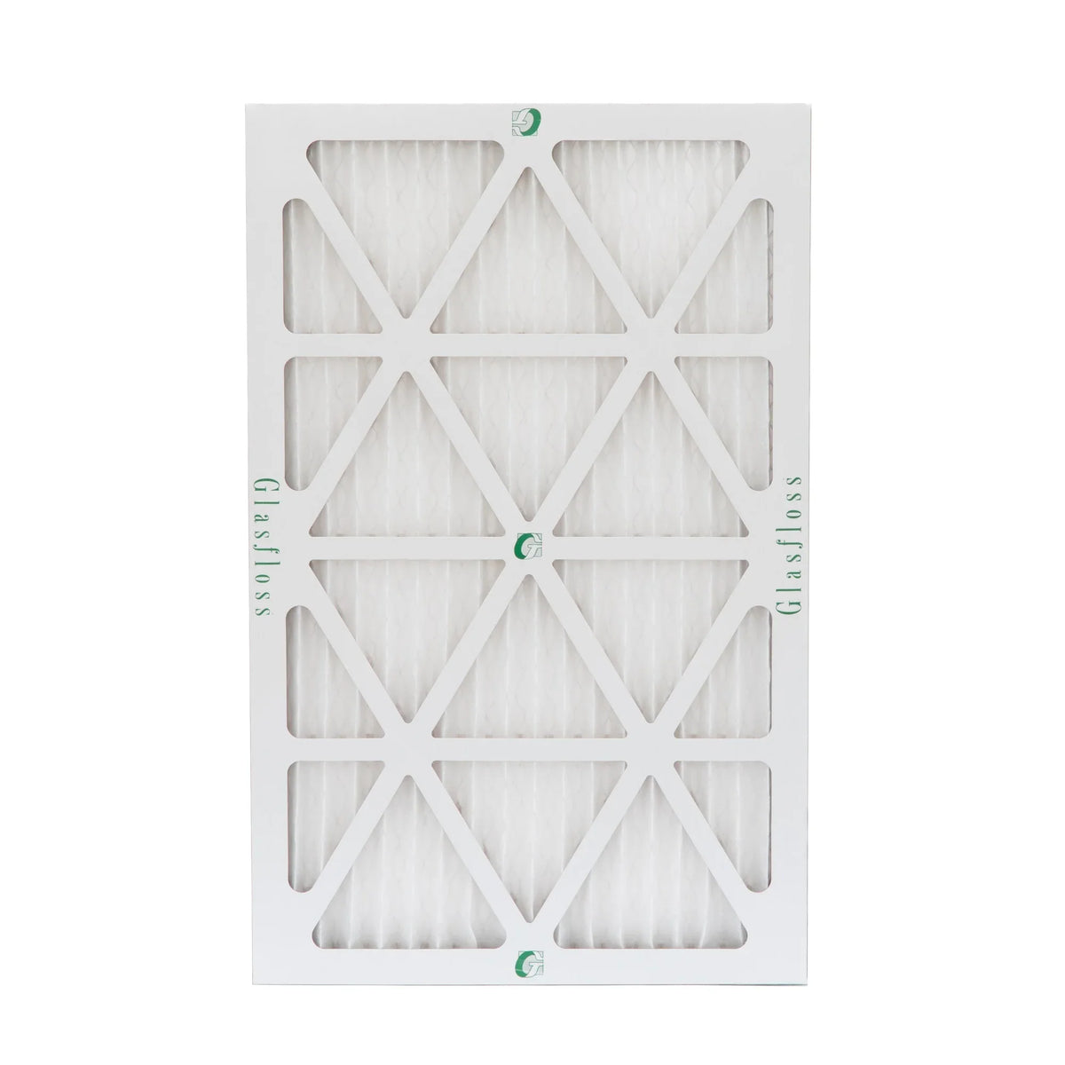 12x20x1 MERV 10 Pleated HVAC Air Filters by Glasfloss. ( Quantity 5 ) Exact Size: 11-1/2 x 19-1/2 x 7/8