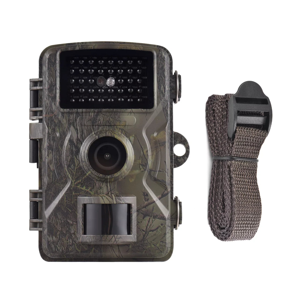 1080P Trail 16MP Wildlife Tracking with 2.0 cm TFT Color Screen 0.8s Trigger Time Supports Infrared Night Vision Motion Activated IP66 Waterproof