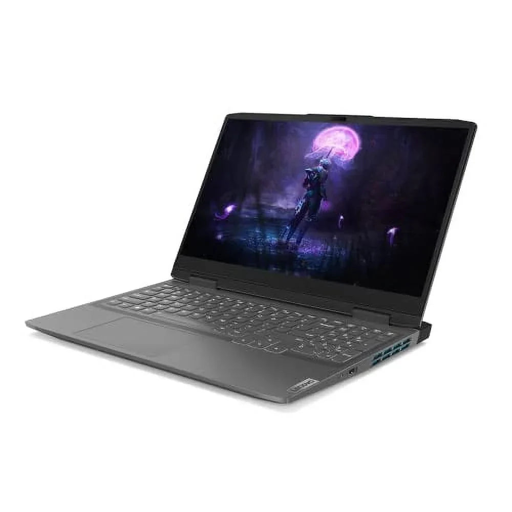 Lenovo LOQ Gaming Laptop; NVIDIA GeForce RTX 4060; Intel 13th Gen i7-13700H; 15.6" FHD 144Hz Display; 32GB DDR5 RAM; 512GB PCIe SSD; Webcam; HDMI; RJ45; Backlit KB; Wi-Fi 6; Windows 11 Home; Grey