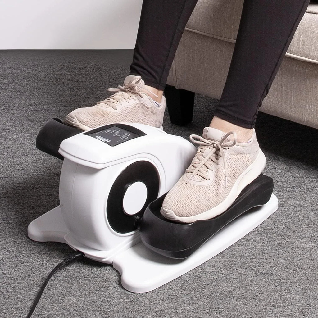 North American Health + Wellness Portable Elliptical Exercise; Gray; 2 Piece Set (ZB8293)