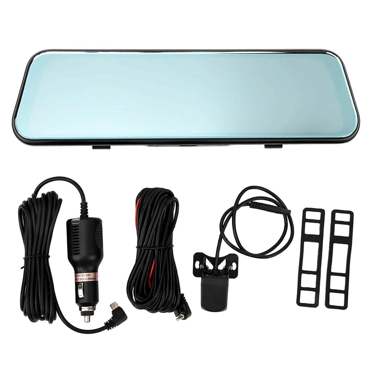 10" Mirror Dash Cam;Kepeak 1080P FHD Full Touch Screen Front and Rear View Backup Camera;G-Sensor; Parking Monitor; 170° Wide Angle;with 5.5 Meters Cable