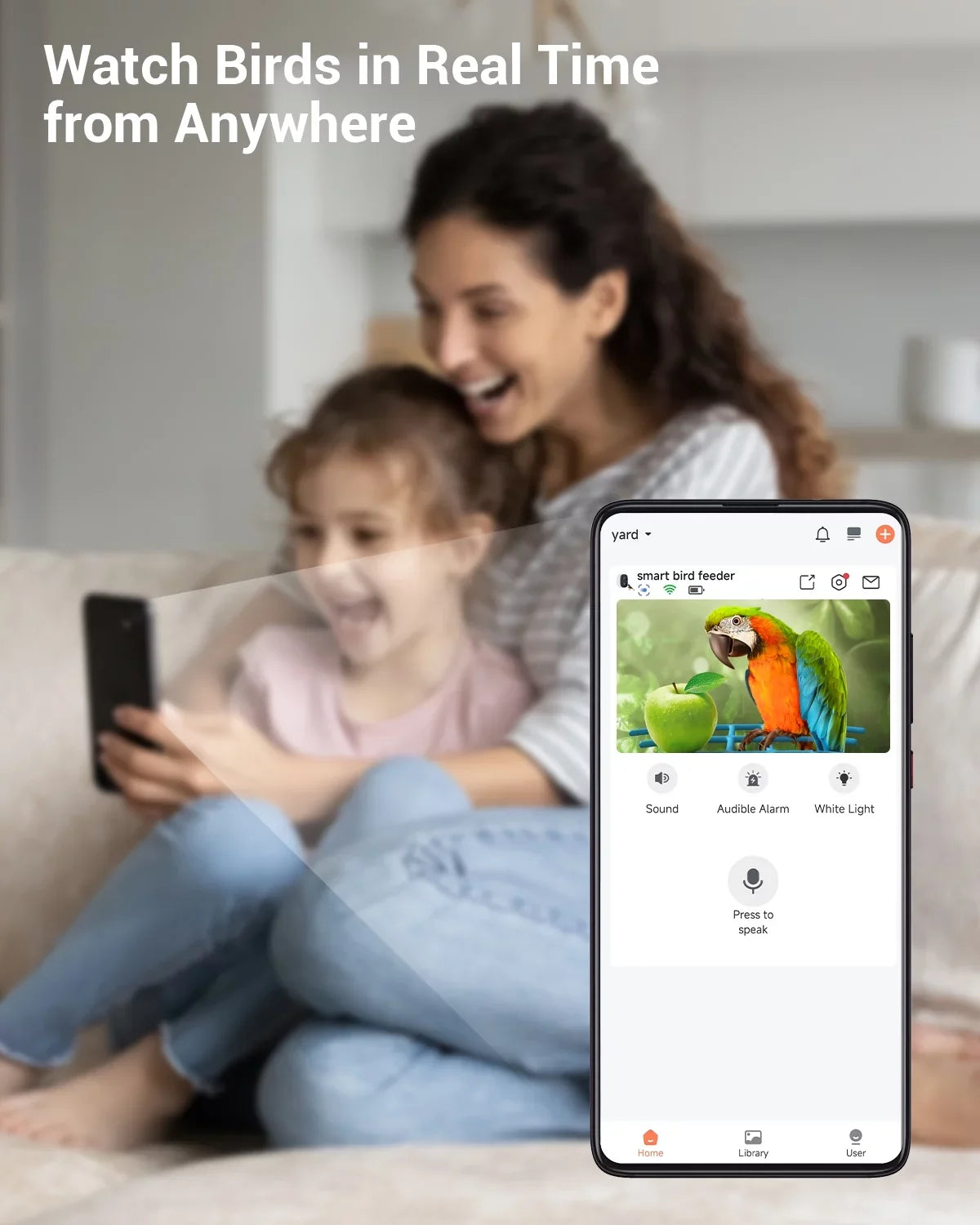 TMEZON Smart Bird Feeder with Camera; Bird Feeder House with 1080P Battery Security Camera Solar Powered Auto Capture Bird Videos Wireless Outdoor