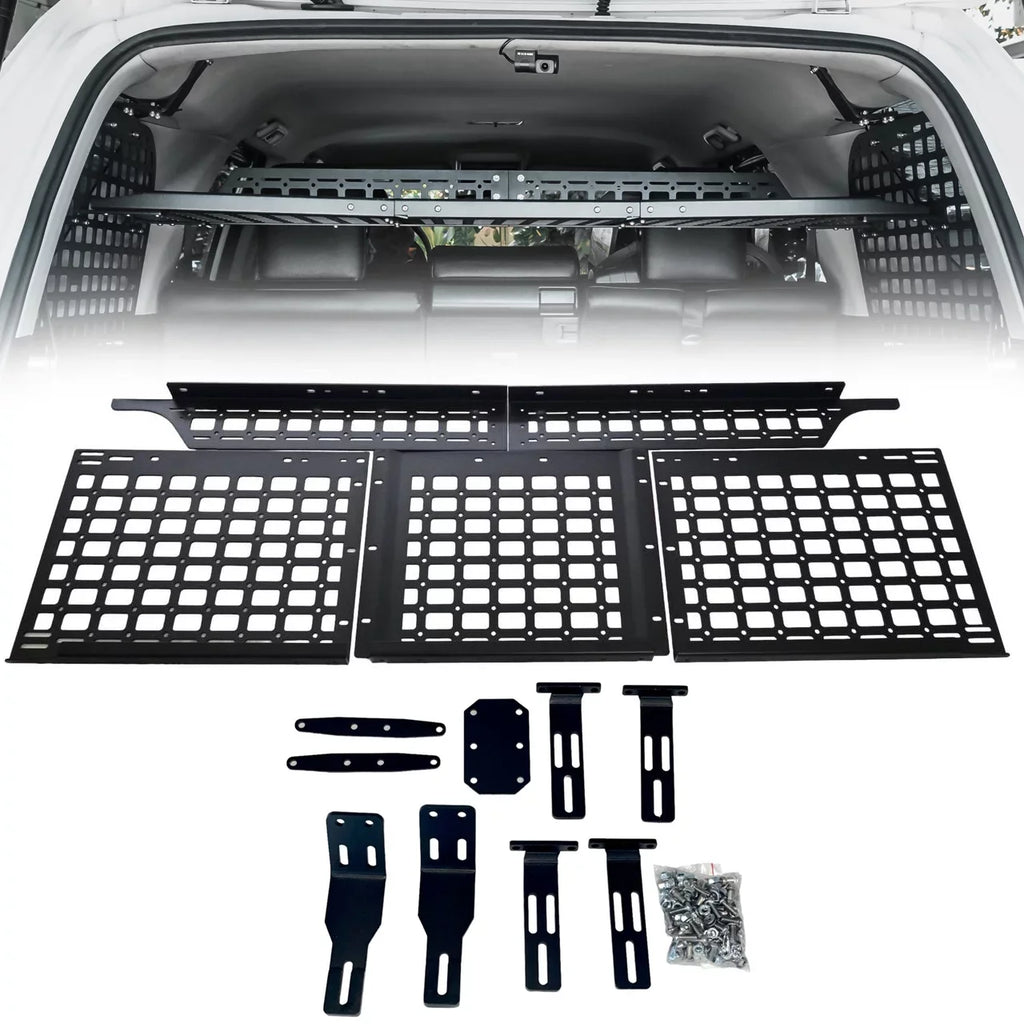 BAKOD Molle Storage Panel Shelf for 2010-2023 Toyota 4Runner Black MSPS100