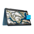 HP X360 14" HD Touch Chromebook; Intel Celeron N4120; 4GB RAM; 64GB eMMC; Intel UHD Graphics 600; Forest Teal; Chrome OS; 14a-ca0790wm